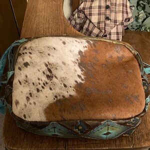 Merrick’s Custom Leather Acid Wash HOH/Leather Bum Bag NWOT